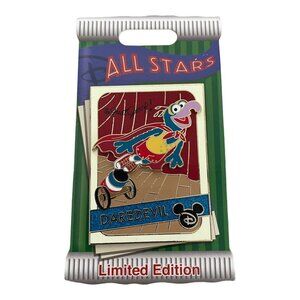 Disney Parks Muppets Gonzo Daredevil All Stars Trading Cards Limited Edition Pin